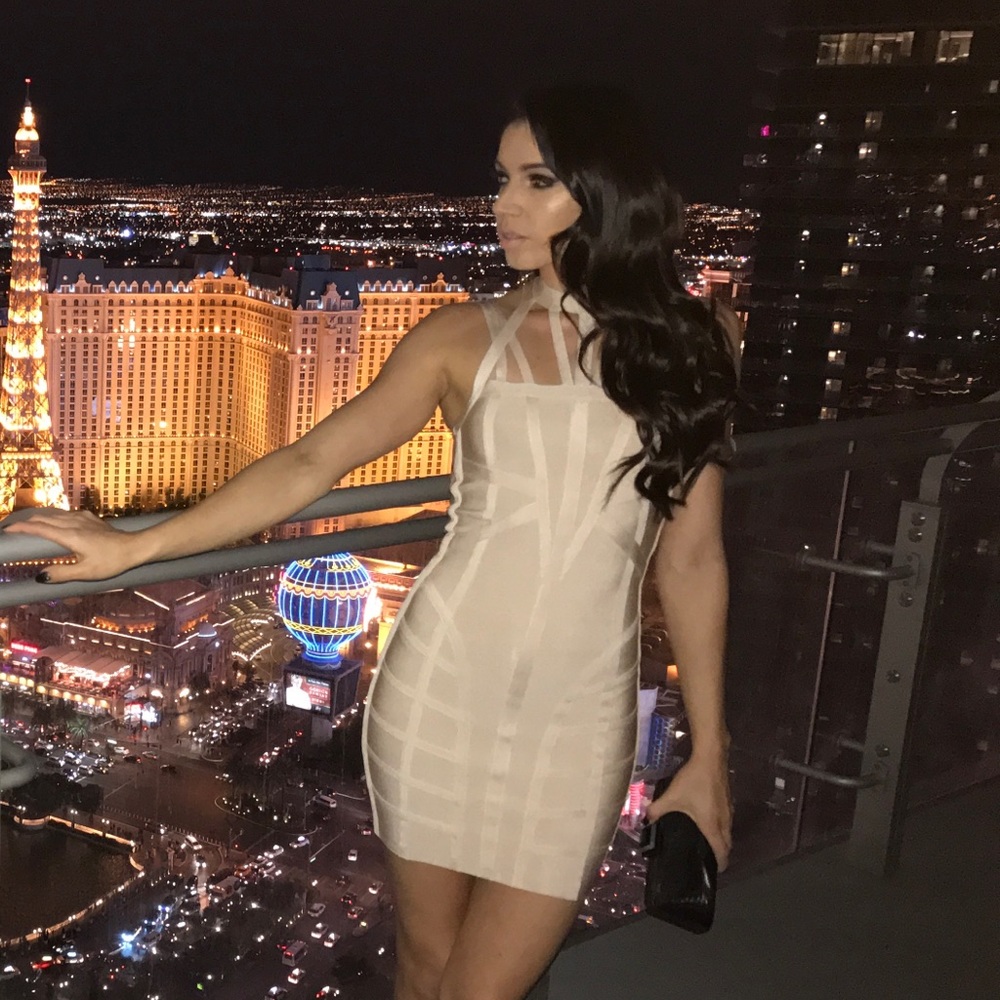 Bebe Bandage Dress